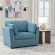 Signature Design by Ashley Keerwick Blue Oversized Chair