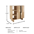 Signature Design by Ashley Kierwell Accent Cabinet in Natural