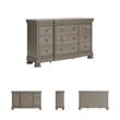 Ashley Furniture Lexorne Gray Dresser