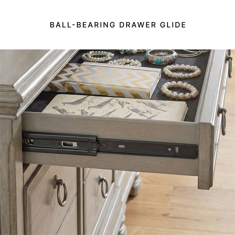 Ashley Furniture Lexorne Gray Dresser