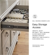 Ashley Furniture Lexorne Gray Dresser