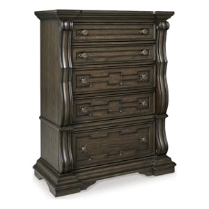 Ashley Furniture Maylee Brown Chest of Drawers