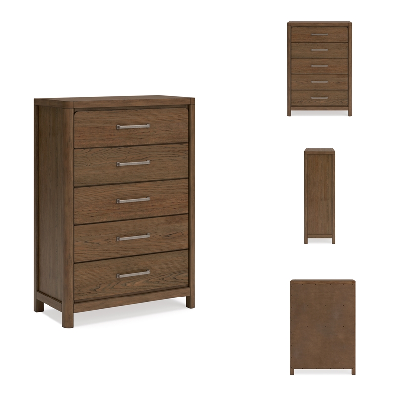 Ashley Furniture Cabalynn Light Brown Chest of Drawers