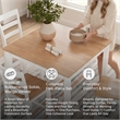 Ashley Furniture Gesthaven White Counter Height Dining Table Set - Set of 5