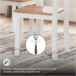 Ashley Furniture Gesthaven White Counter Height Dining Table Set - Set of 5