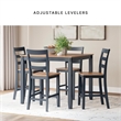 Ashley Furniture Gesthaven Blue Counter Height Dining Table Set - Set of 5