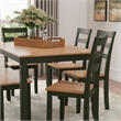 Ashley Furniture Gesthaven Green Counter Height Dining Table Set - Set of 5