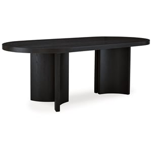 Signature Design by Ashley Rowanbeck Black Dining Table