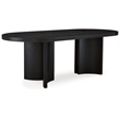Signature Design by Ashley Rowanbeck Black Dining Table