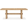 Signature Design by Ashley Galliden Light Brown Dining Table