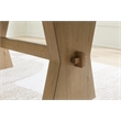 Signature Design by Ashley Galliden Light Brown Dining Table