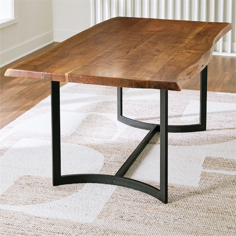 Signature Design by Ashley Fortmaine Brown & Black Dining Table