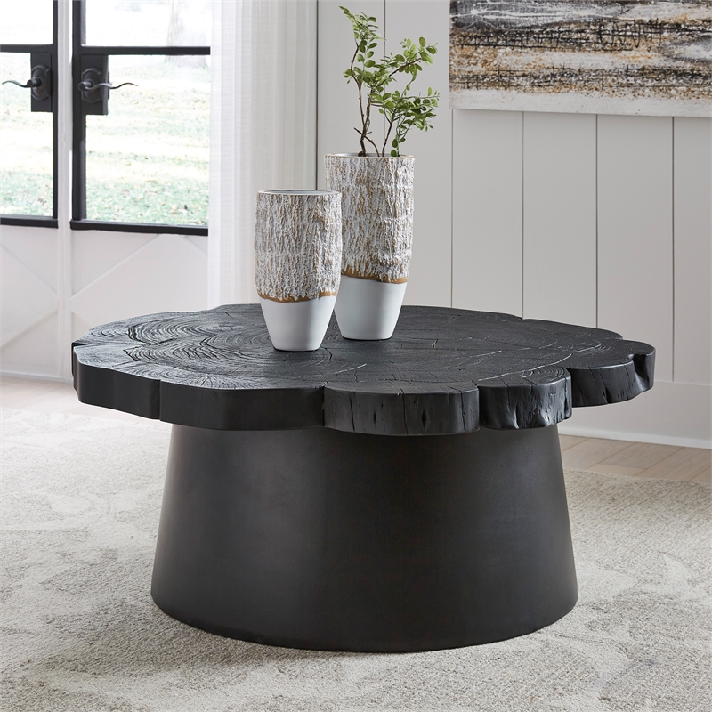 Signature Design by Ashley Wimbell Black Coffee Table
