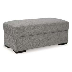 Signature Design by Ashley Dunmor Black & Gray Ottoman