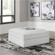 Signature Design by Ashley Stupendous Alloy Oversized Accent Ottoman
