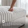Signature Design by Ashley Stupendous Alloy Oversized Accent Ottoman