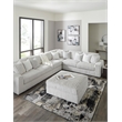 Signature Design by Ashley Stupendous Alloy Oversized Accent Ottoman