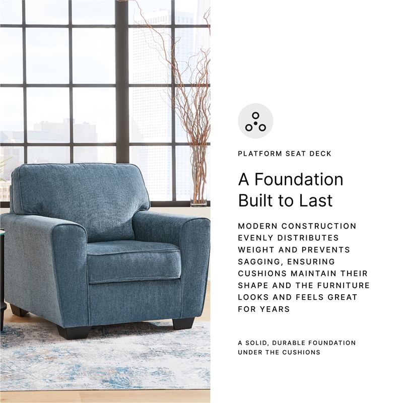 Signature Design by Ashley Cashton Blue Chair