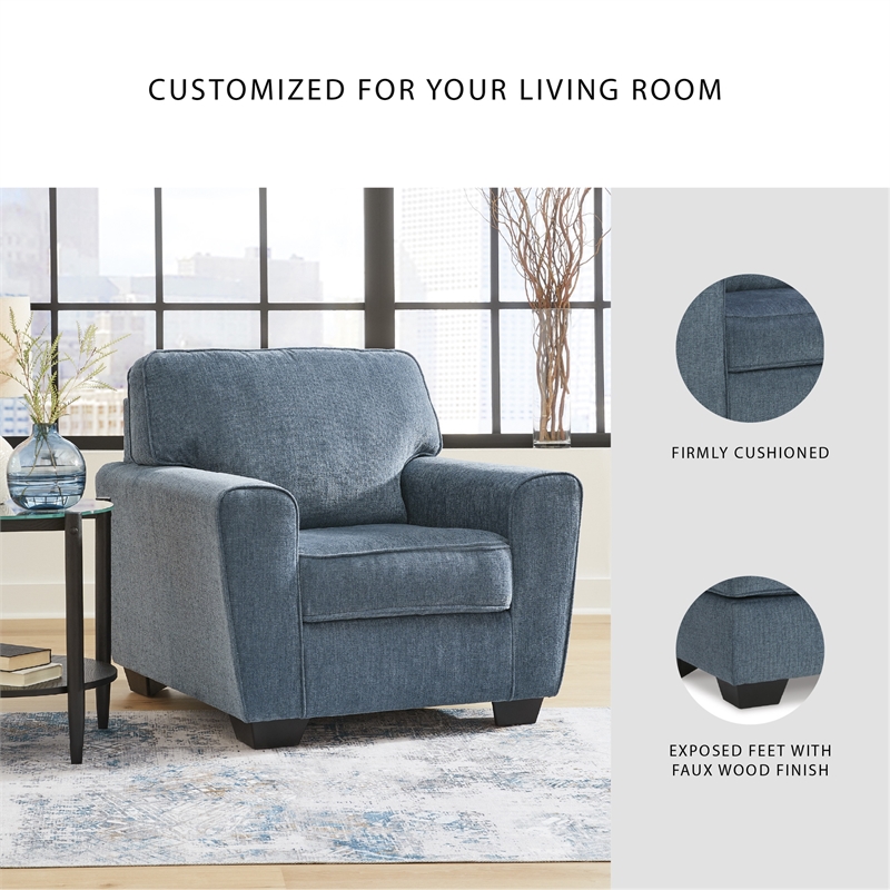 Signature Design by Ashley Cashton Blue Chair