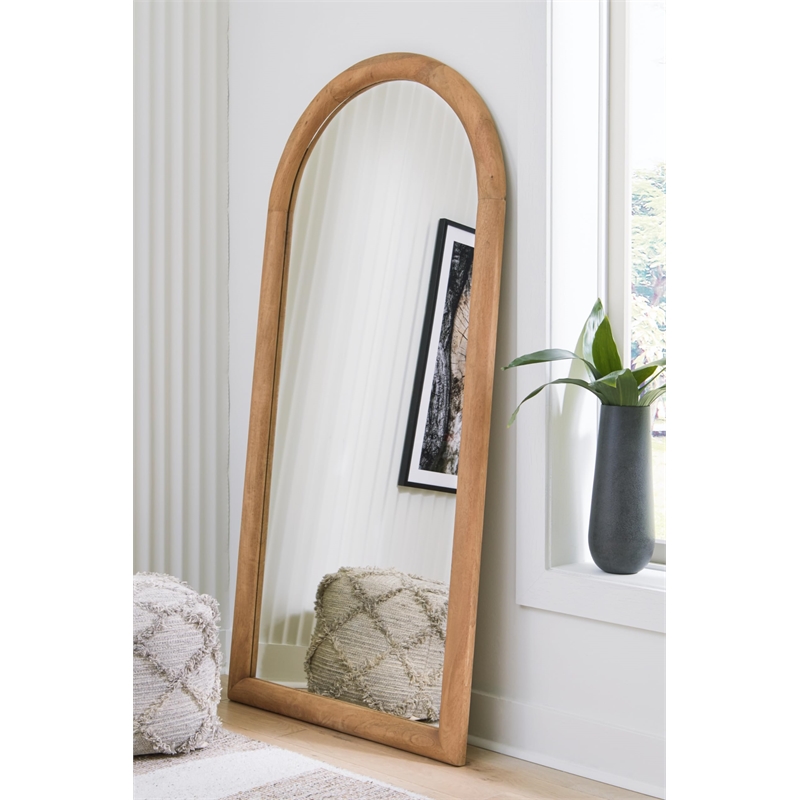 Signature Design by Ashley Dairville Brown Floor Mirror