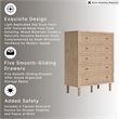 Ashley Furniture Cielden Beige Chest of Drawers