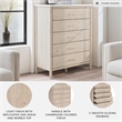 Ashley Furniture Cadmori Light Oak Chest of Drawers