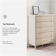 Ashley Furniture Cadmori Light Oak Chest of Drawers