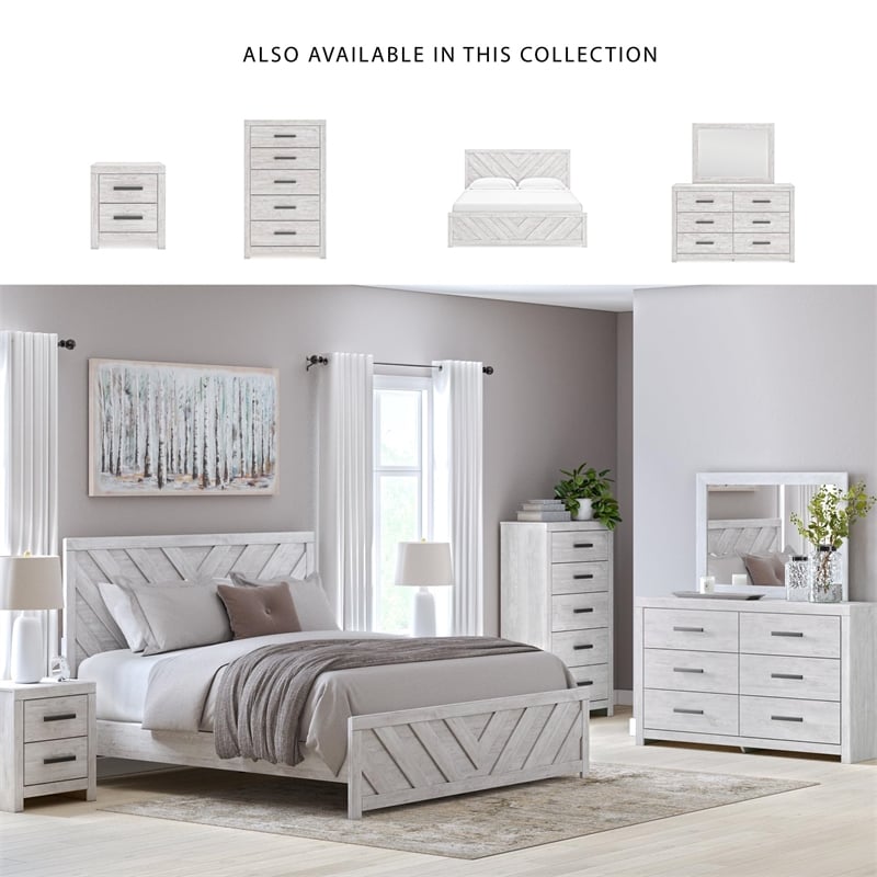 Ashley Furniture Cayboni Light Gray Chest of Drawers
