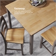 Ashley Furniture Gesthaven Brown Counter Height Dining Table Set - Set of 5