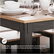 Signature Design by Ashley Gesthaven Natural & Brown Dining Table Set - Set of 6