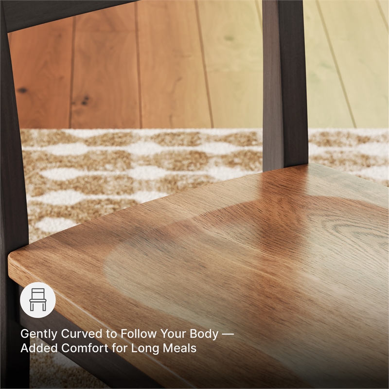 Signature Design by Ashley Gesthaven Natural & Brown Dining Table Set - Set of 6