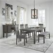 Signature Design by Ashley Hallanden Gray Dining Extension Table