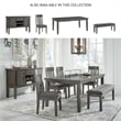 Signature Design by Ashley Hallanden Gray Dining Extension Table