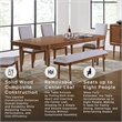 Signature Design by Ashley Lyncott Brown Dining Extension Table