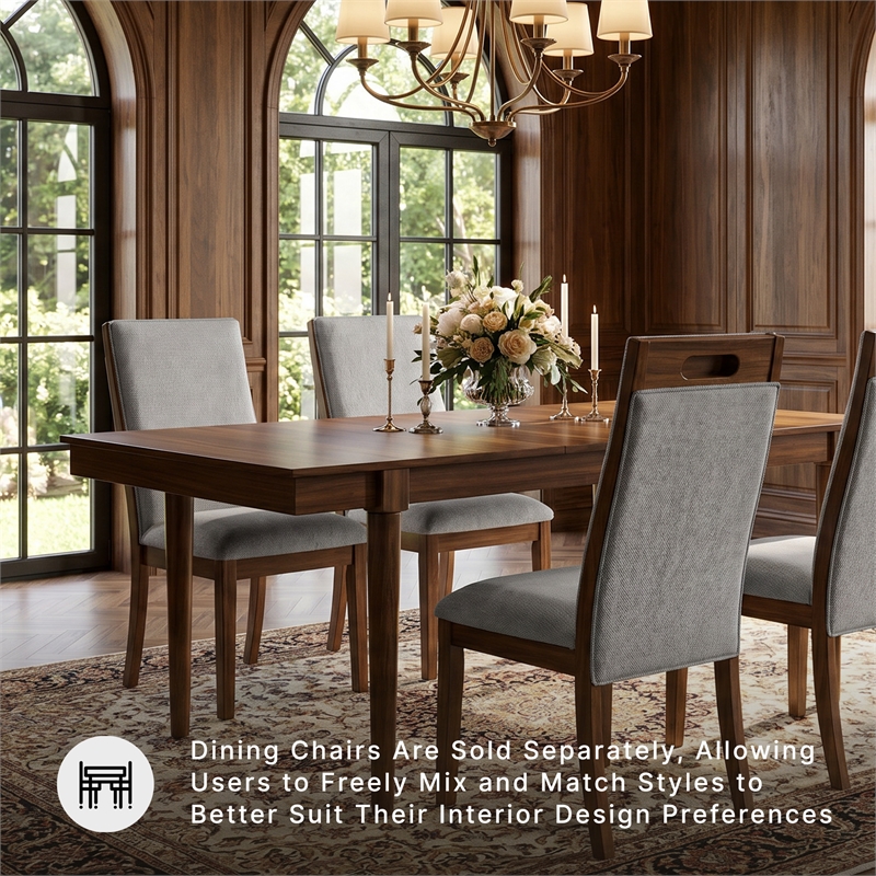 Signature Design by Ashley Lyncott Brown Dining Extension Table