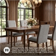 Signature Design by Ashley Lyncott Brown Dining Extension Table
