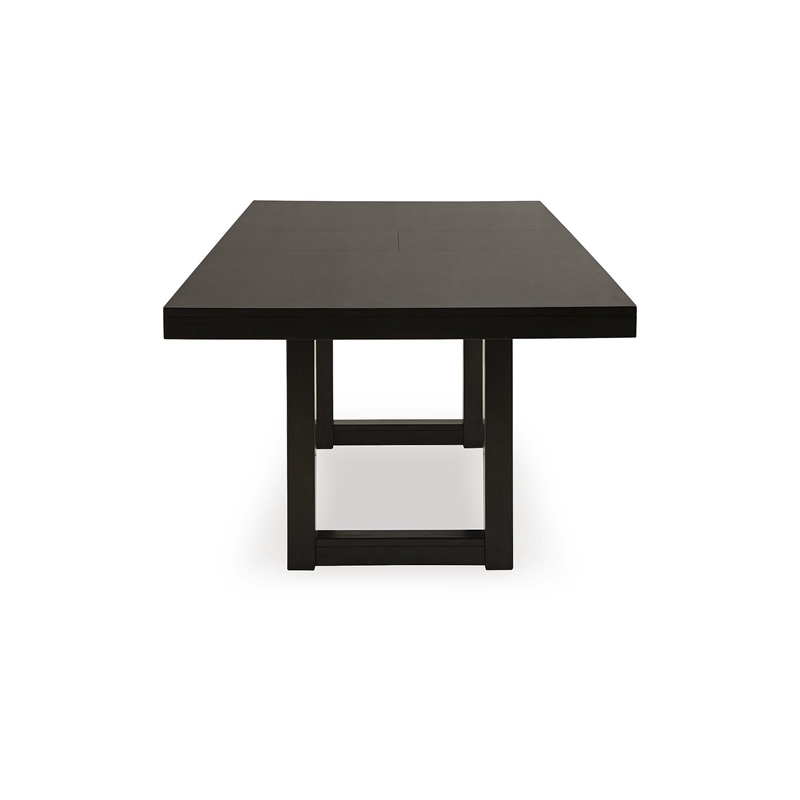 Signature Design by Ashley Neymorton Dark Grayish Brown Dining Extension Table