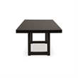 Signature Design by Ashley Neymorton Dark Grayish Brown Dining Extension Table