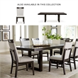 Signature Design by Ashley Neymorton Dark Grayish Brown Dining Extension Table