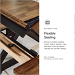 Signature Design by Ashley Wildenauer Brown & Black Dining Extension Table