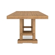Ashley Furniture Havonplane Brown Counter Height Dining Extension Table