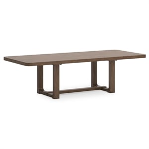Signature Design by Ashley Cabalynn Light Brown Dining Extension Table