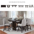 Signature Design by Ashley Burkhaus Dark Brown Counter Height Dining Table