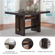 Signature Design by Ashley Burkhaus Dark Brown Counter Height Dining Table
