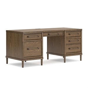 Signature Design by Ashley Roanhowe Brown 68&quot Home Office Desk