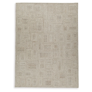 Signature Design by Ashley Brickburgh Gray & Ivory Extra Large Rug
