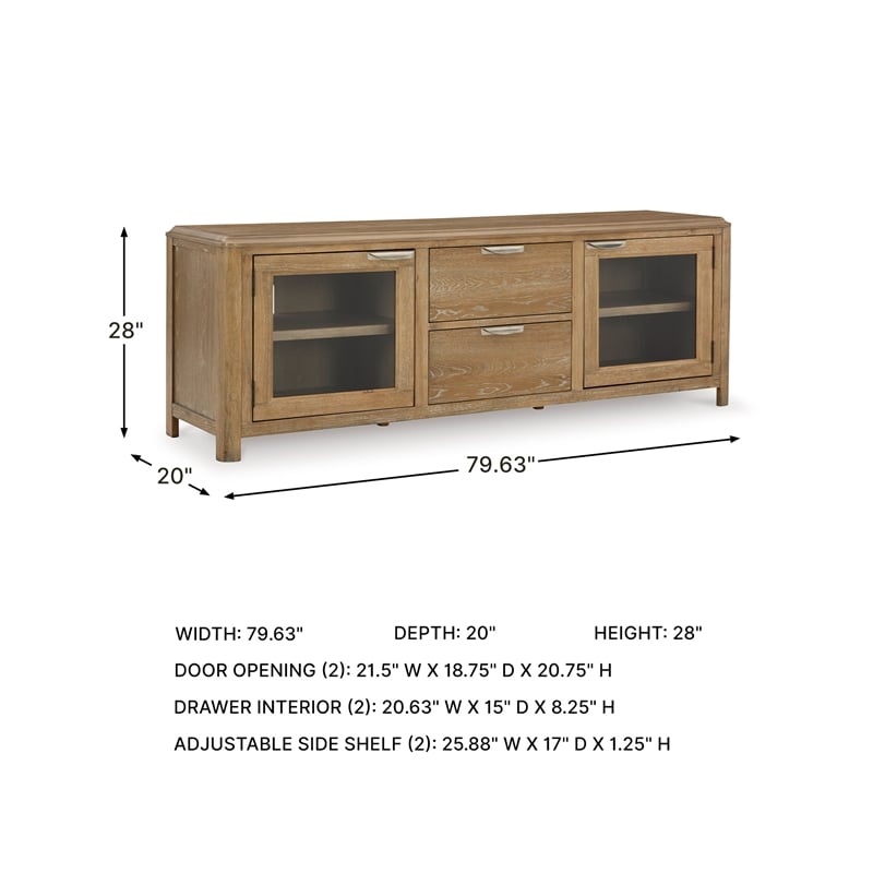 Signature Design by Ashley Rencott Light Brown 80