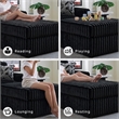 Signature Design by Ashley Midnight-Madness Onyx Oversized Accent Ottoman