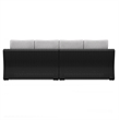 Ashley Furniture Beachcroft Black & Gray 2-Piece Outdoor Loveseat with Cushion