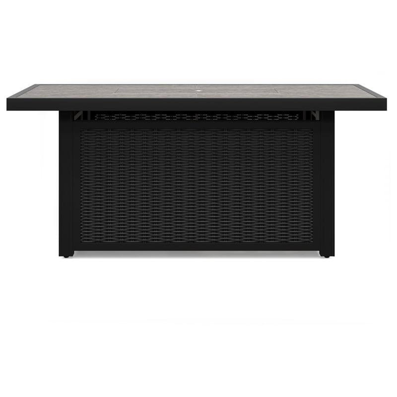 Signature Design by Ashley Beachcroft Black & Gray Outdoor Fire Pit Table